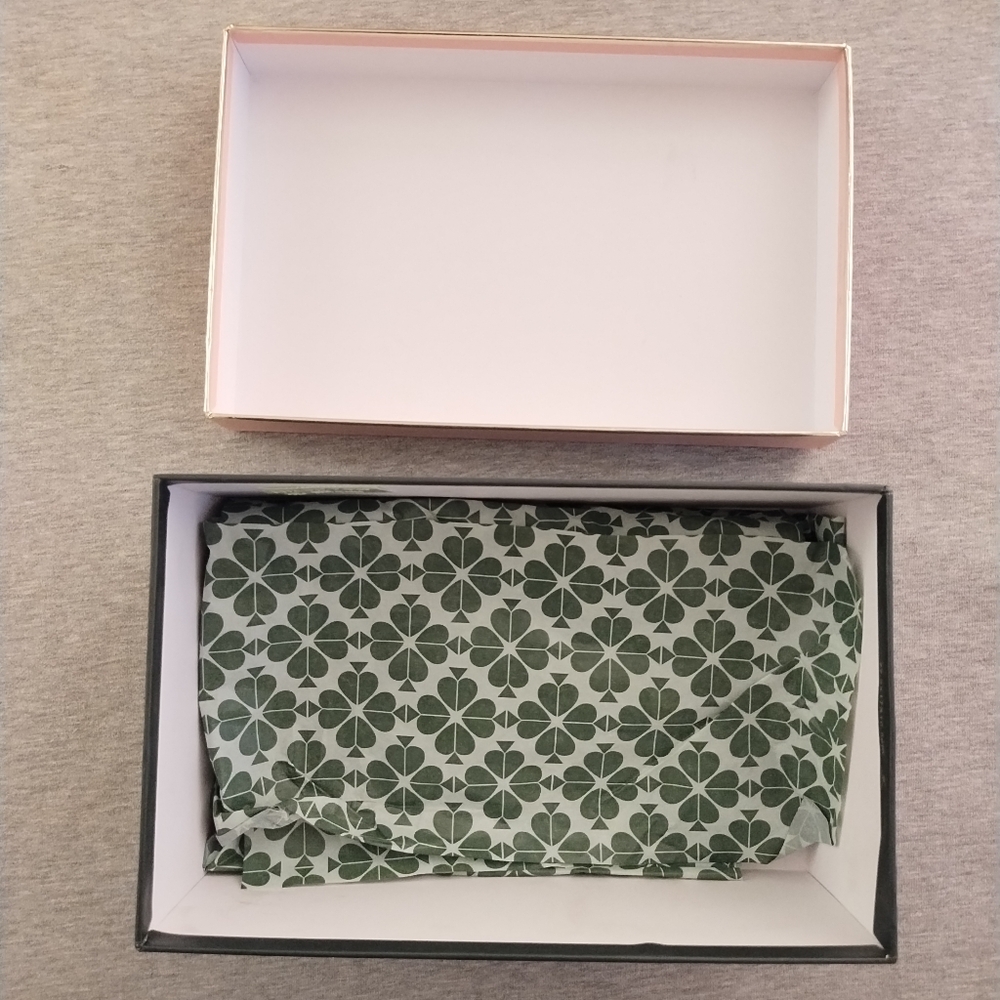 Kate Spade Shoe Box with Kate Spade Tissue Paper - Picture 3 of 16